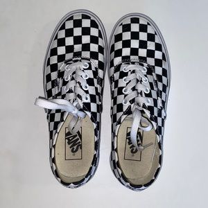 Checkered Vans